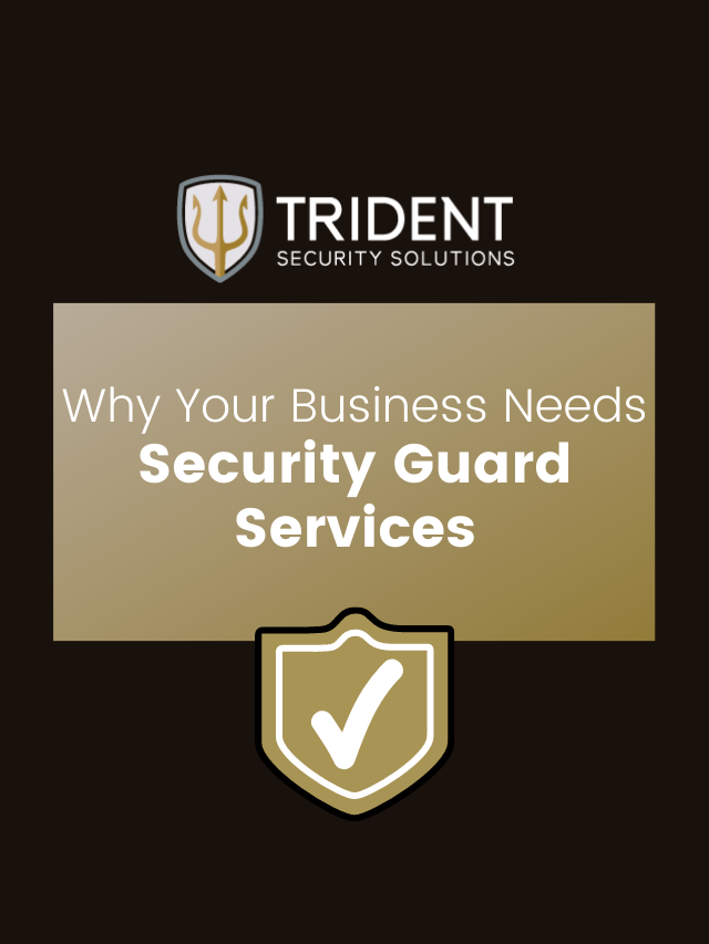 Why Your Business Needs Security Guard Services